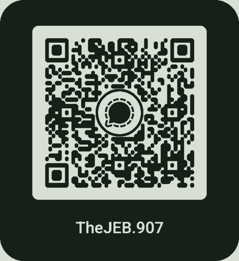 Signal contact QR code for TheJEB.907